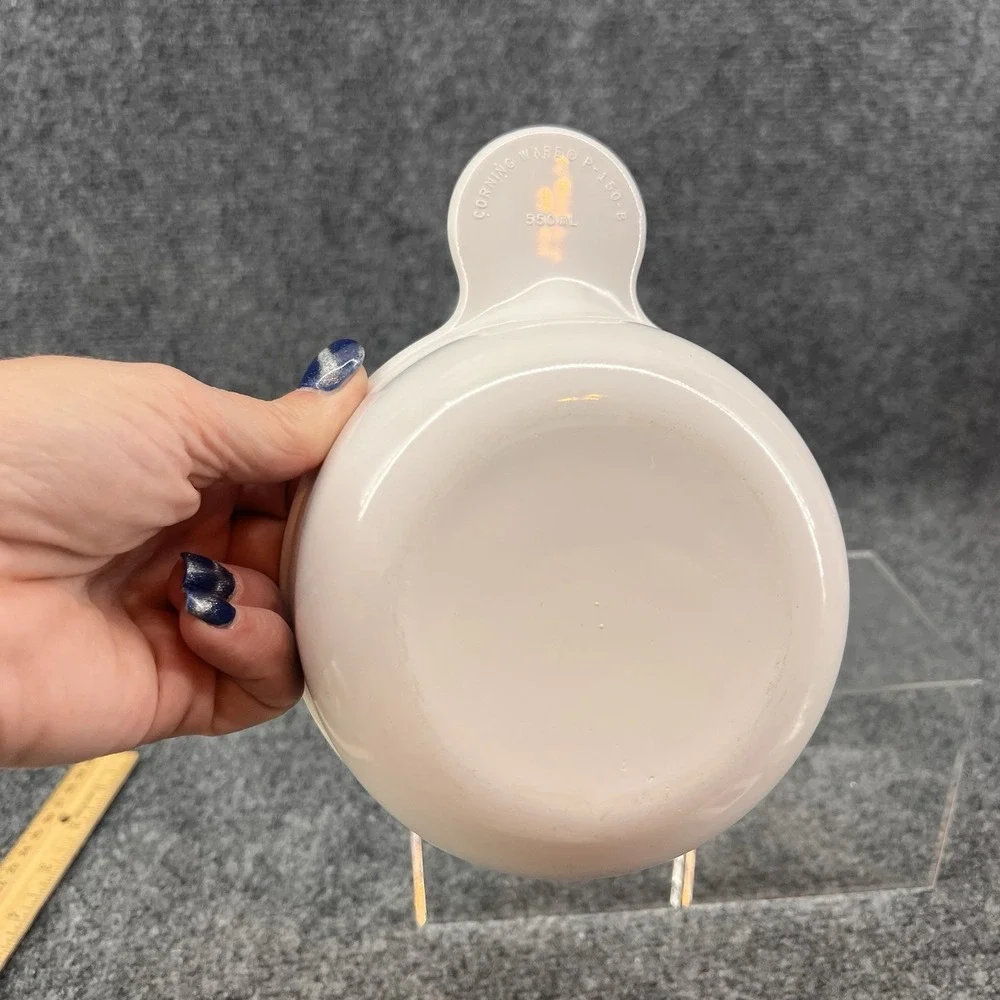 White Corning Ware P-150-B Grab It Bowl NO LID 550 ml / 18 oz